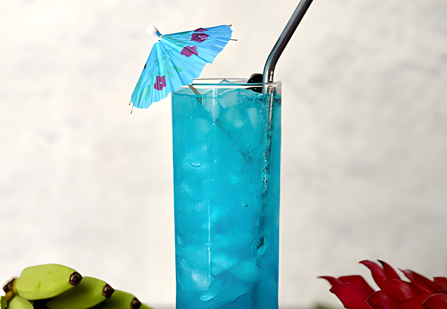 Blue Lagoon Mocktail
