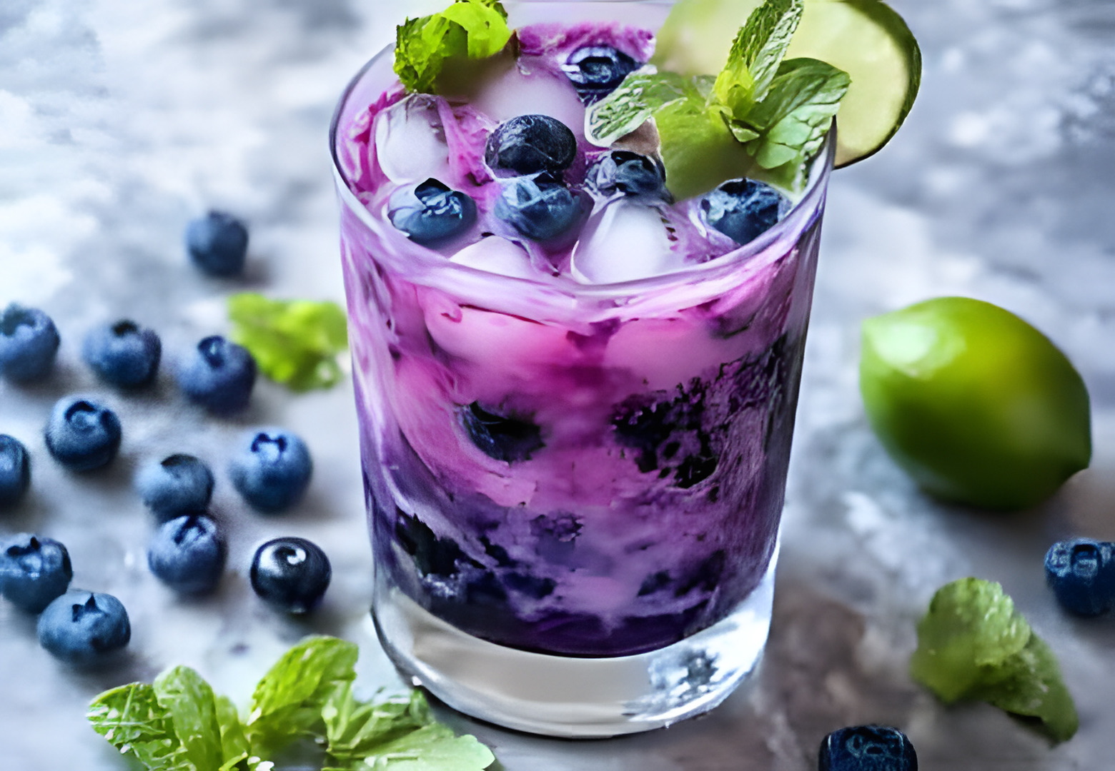 Blueberry Mojioto