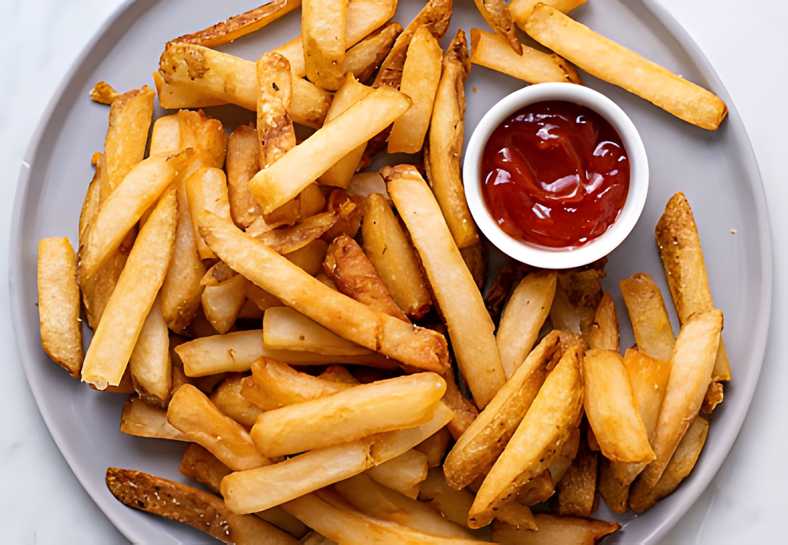 Portion of French Fries