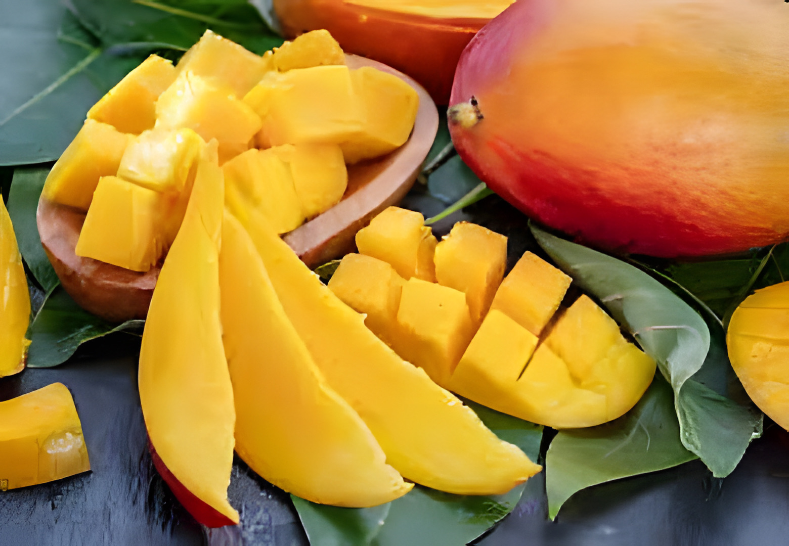 Portion of Mango