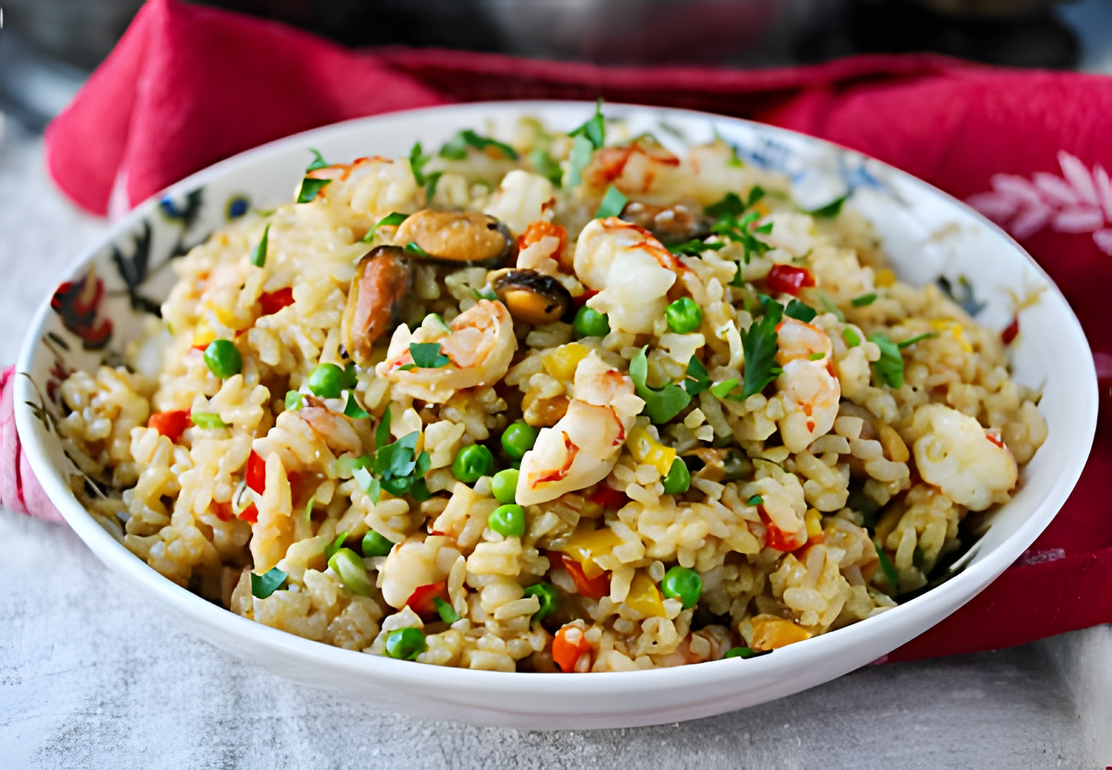 Seafood Rice